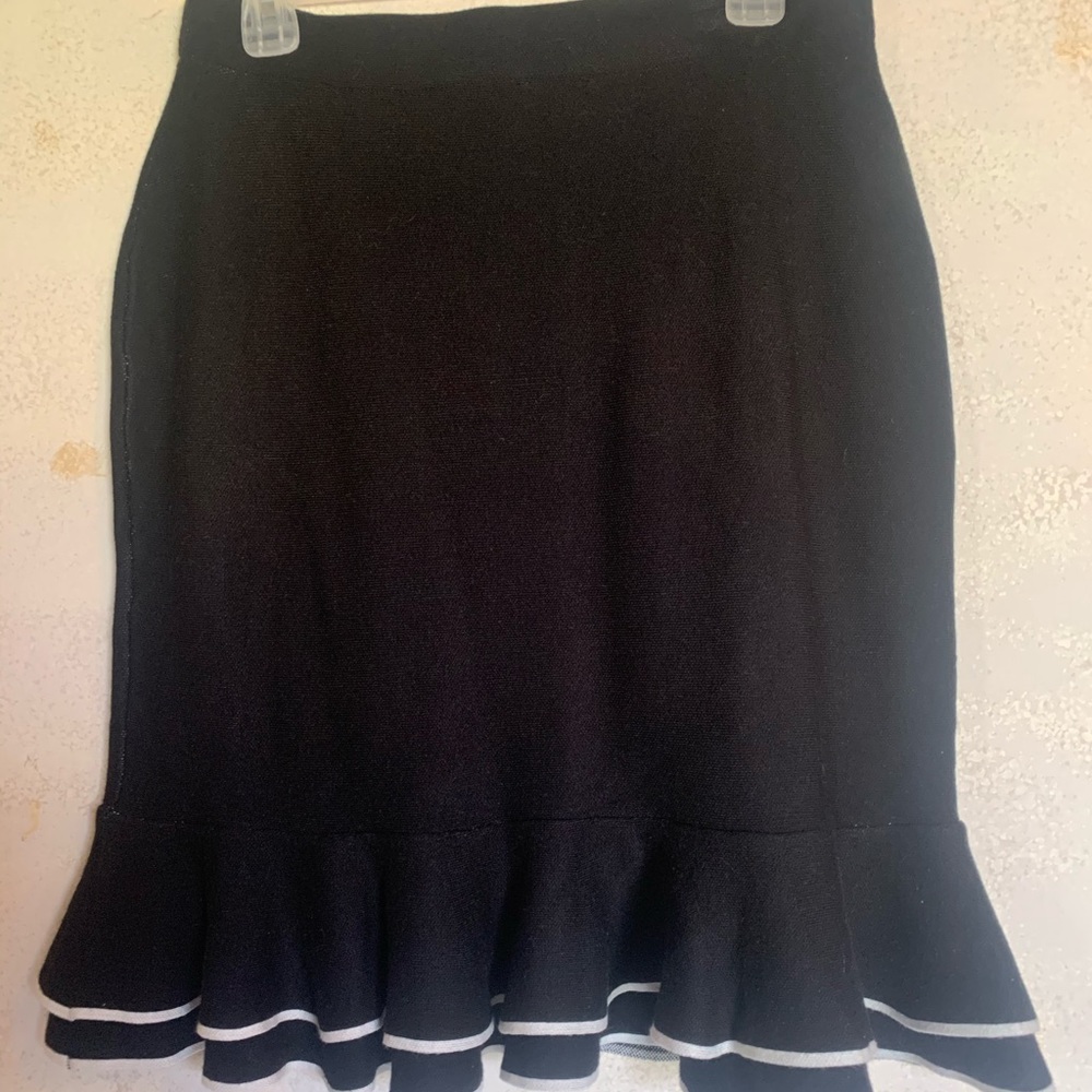 Black Vila Milano Skirt